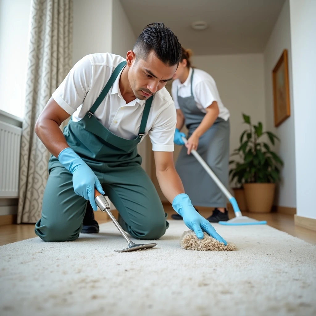 Limpieza técnica de alfombras y tapicería en su domicilio